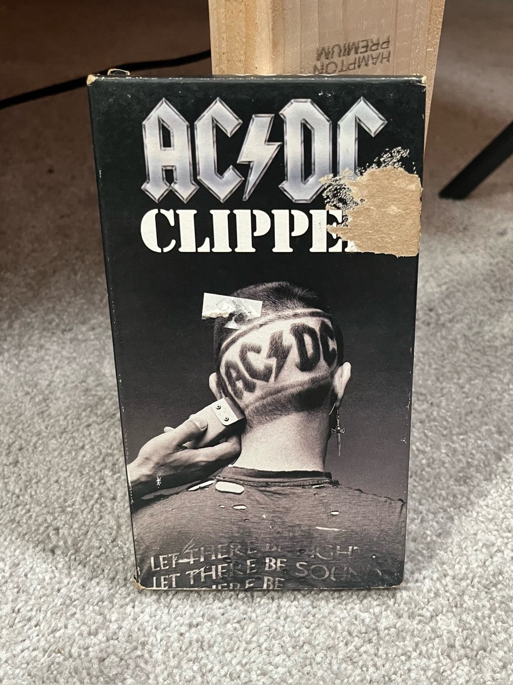 AC/DC Clipped 1990 music compilation VHS